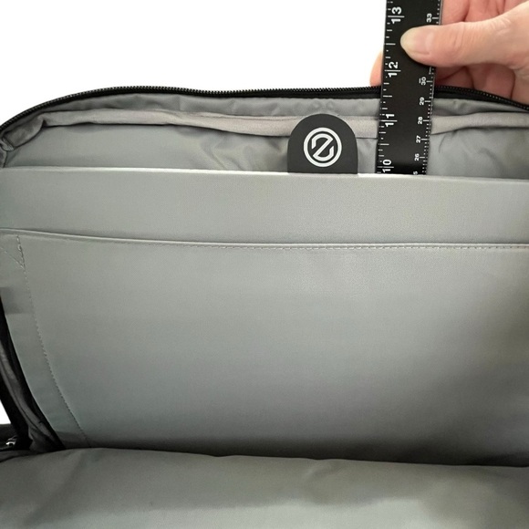 Cole Haan Zerogrand Men’s Black Attaché Laptop Bag Holds a 14” Laptop LIKE NEW!! - Picture 15 of 16